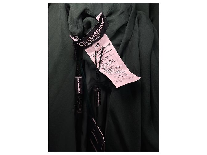 Dolce & Gabbana grünes Kleid T.42 - Ansicht 7