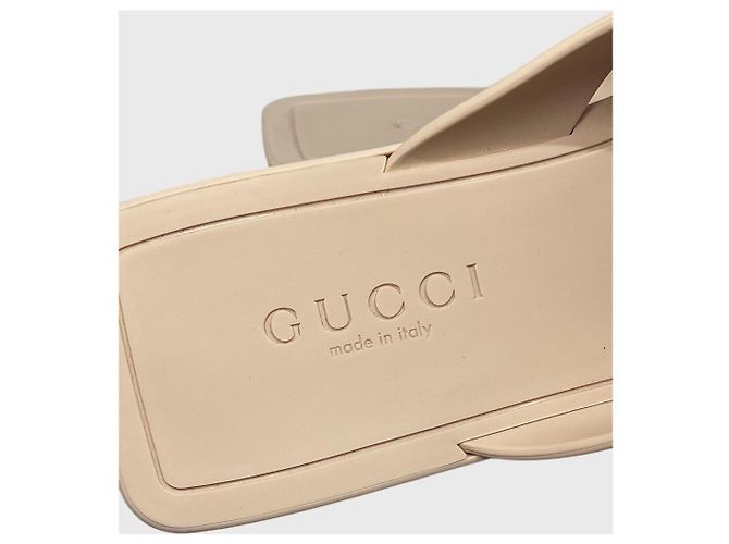 Infradito Gucci Vittoria beige T 37 - vista 9