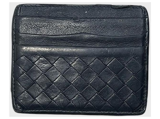 Tarjetero Bottega Veneta negro - vista 4