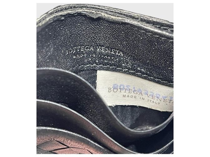Tarjetero Bottega Veneta negro - vista 6