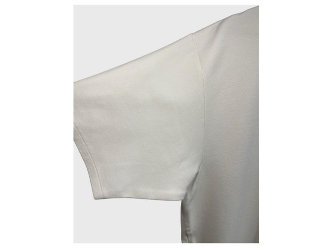 T-shirt Acne Studios branco T.L - vista 3