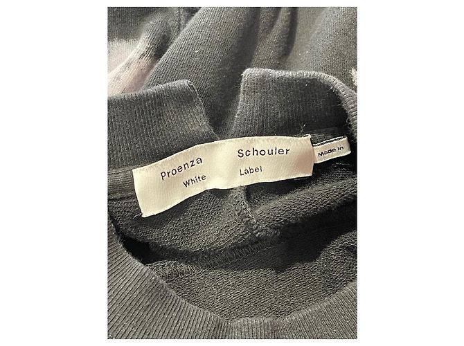 Proenza Schouler Sweatshirt schwarz T.XS - Ansicht 5