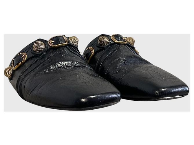 Mules Balenciaga Cagole nere T.37 Nero - vista 2