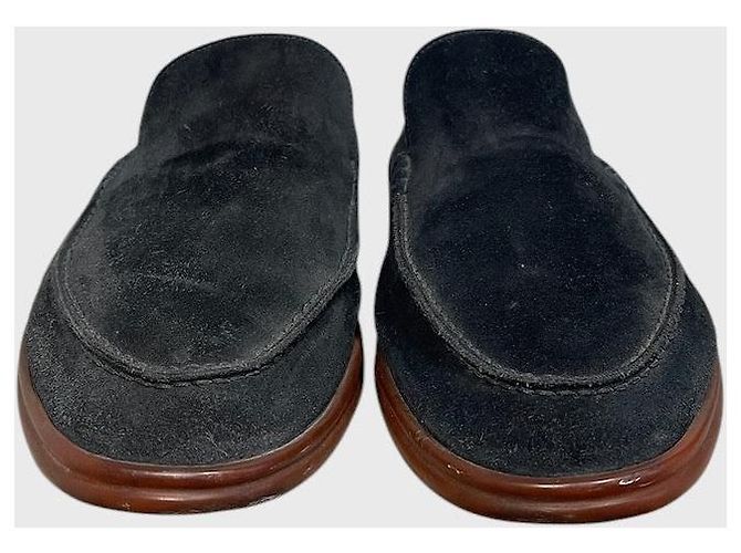 Mocassini Loro Piana blu navy T.46 - vista 2