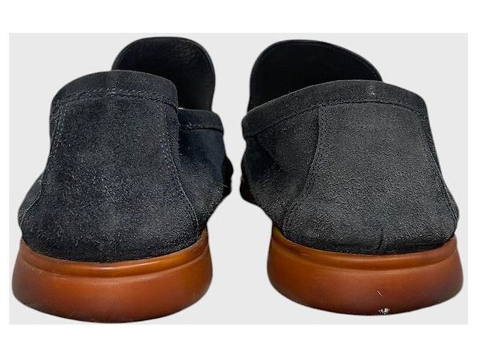 Mocassini Loro Piana blu navy T.46 - vista 5
