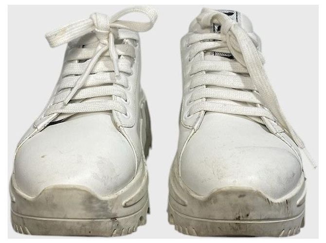 Sneakers Miu Miu bianche T.36 Bianco - vista 2