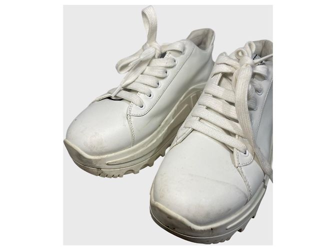 Sneakers Miu Miu bianche T.36 Bianco - vista 5