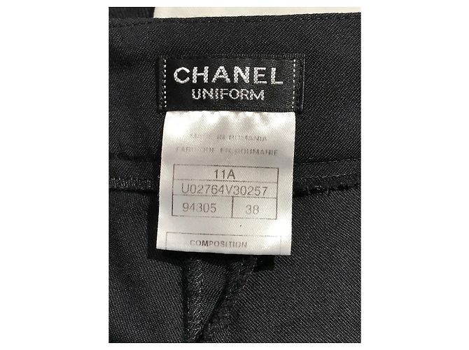 Chanel Hose schwarz T.38 - Ansicht 3