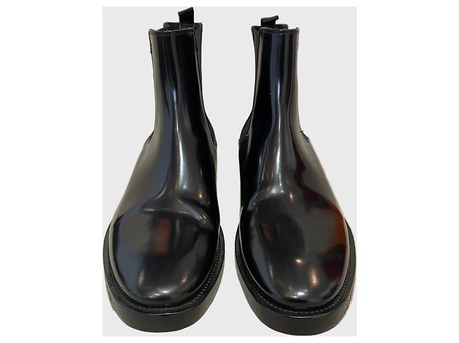 Stivaletti Balenciaga neri T.39 Nero - vista 2