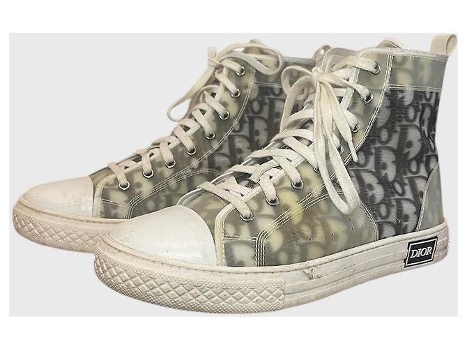Autre Marque Sneakers Dior B23 T.36 Bianco - vista 5
