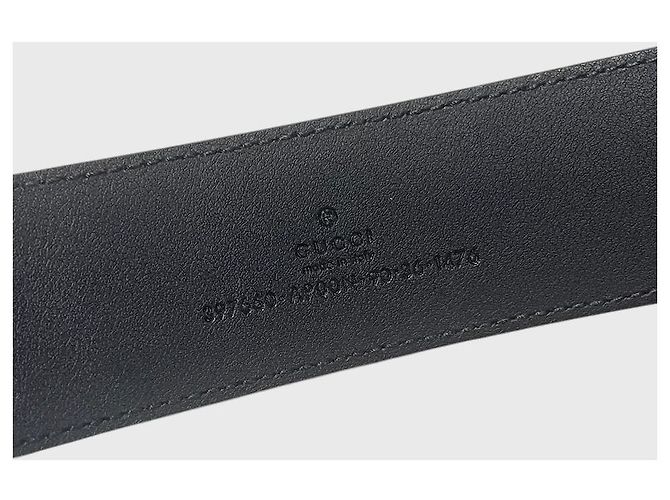 Marmont Cinturón Gucci GG negro T.90 - vista 7
