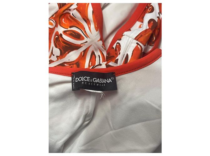 Costume da bagno Dolce & Gabbana rosso T.S - vista 7