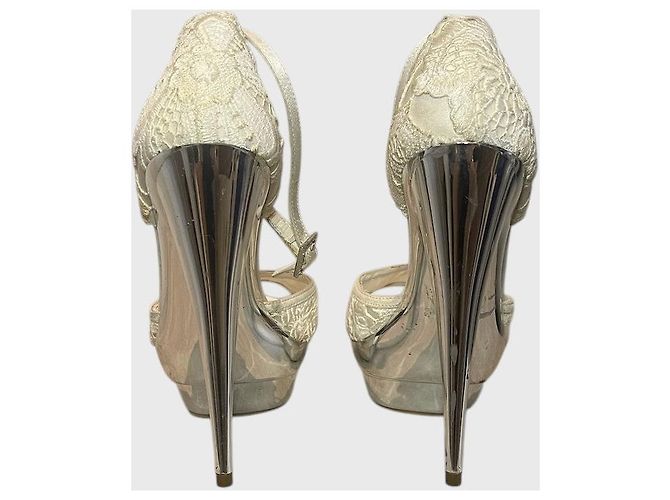 Zuhair Murad Pumps weiß T.37 - Ansicht 7