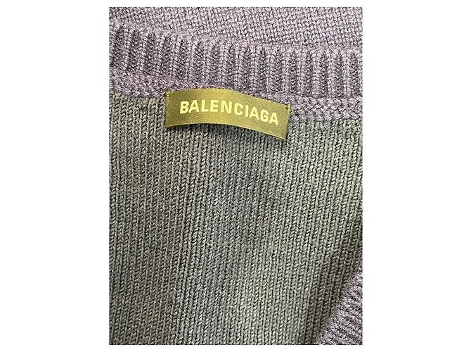 Robe pull Balenciaga bleu marine T.S - vue 5
