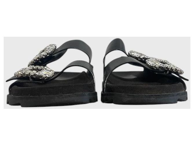 Sandali Roger Vivier neri T.37 Nero - vista 3