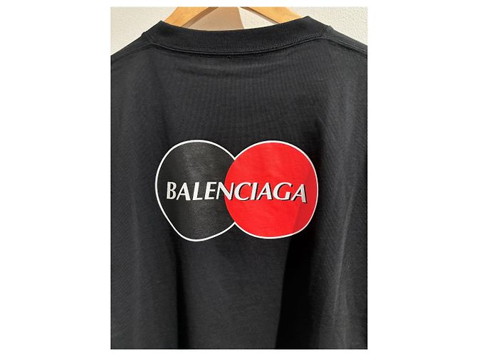 T-shirt Balenciaga nera T.XL Nero - vista 5