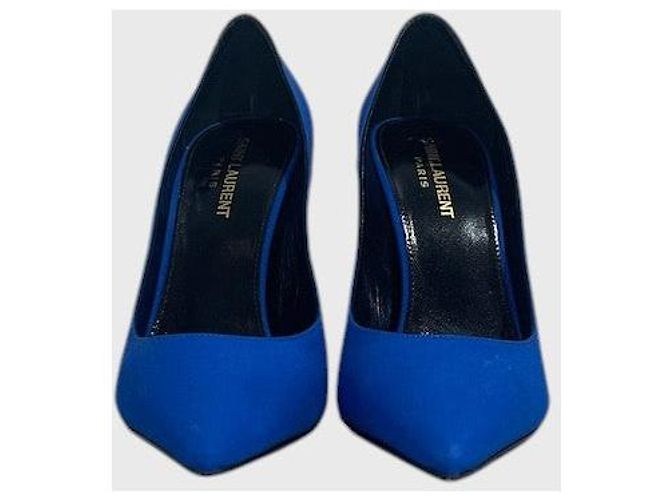Autre Marque Décolleté Saint Laurent blu T.38 - vista 2