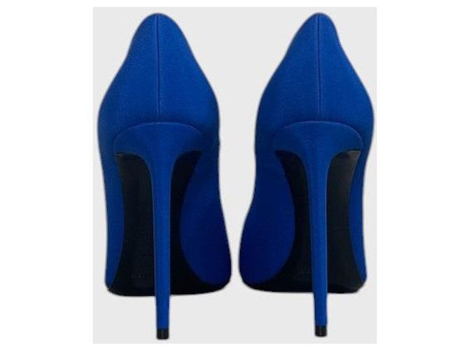Autre Marque Décolleté Saint Laurent blu T.38 - vista 3