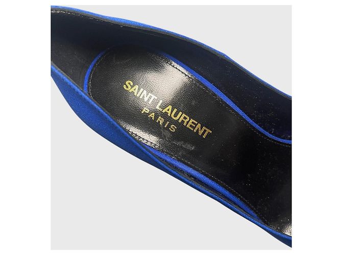 Autre Marque Décolleté Saint Laurent blu T.38 - vista 5
