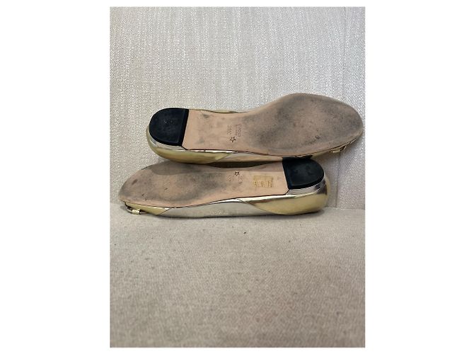 Bamboo Bailarinas Gucci plateadas T.39,5 Plata - vista 7