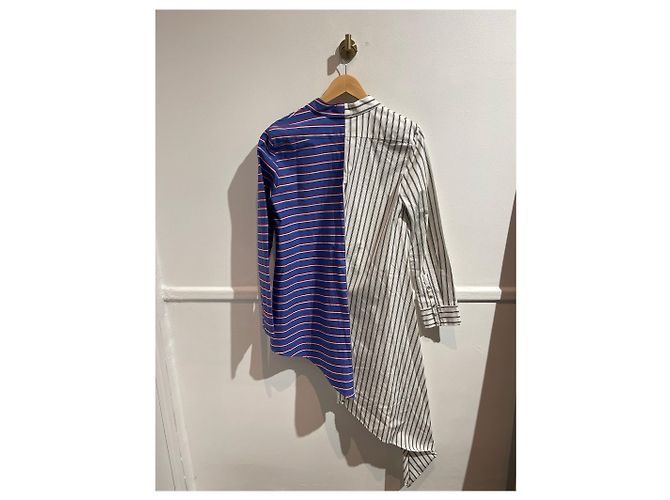 Camisa Off White às riscas T.36 Branco - vista 3