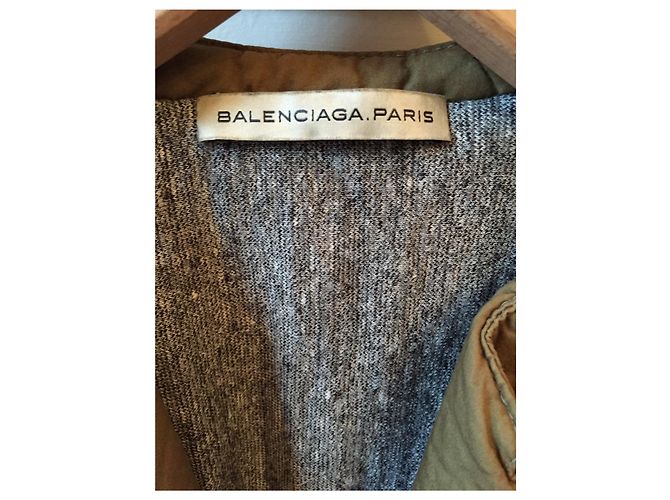 Balenciaga Jacke Khaki T.38 - Ansicht 5