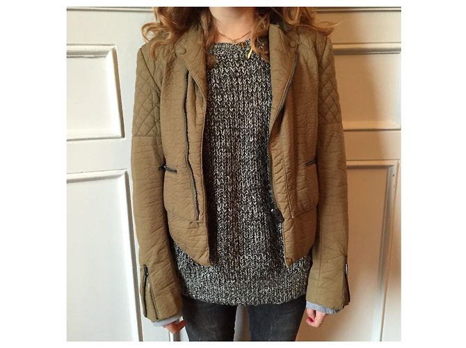 Balenciaga Jacke Khaki T.38 - Ansicht 6