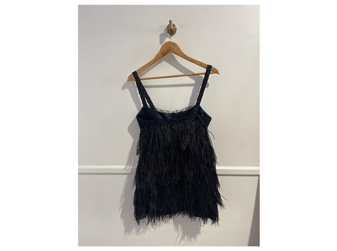 Vestido Jenny Packham negro T.38 - vista 3