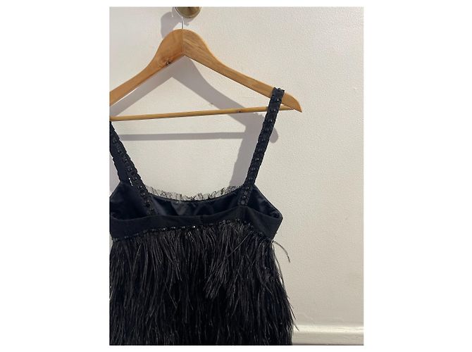 Vestido Jenny Packham negro T.38 - vista 4