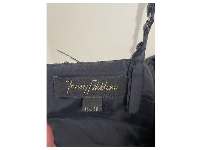 Vestido Jenny Packham negro T.38 - vista 5