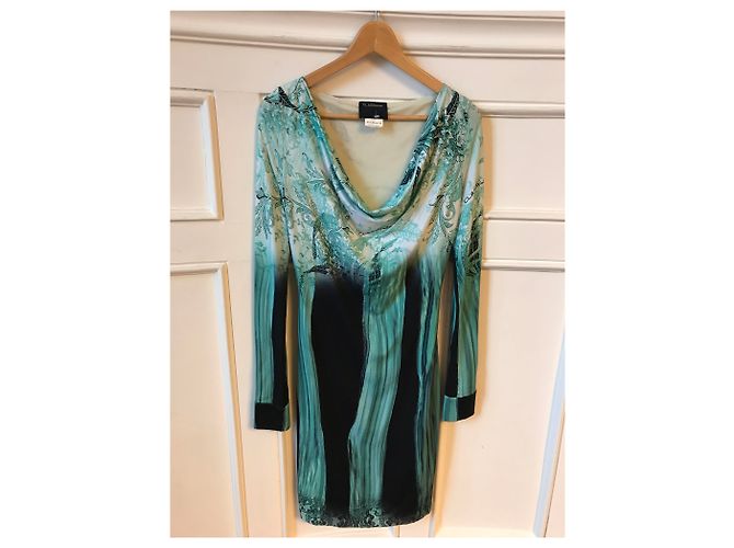 Roberto Cavalli Class Cavalli Kleid grün T.36-38 - Ansicht 3