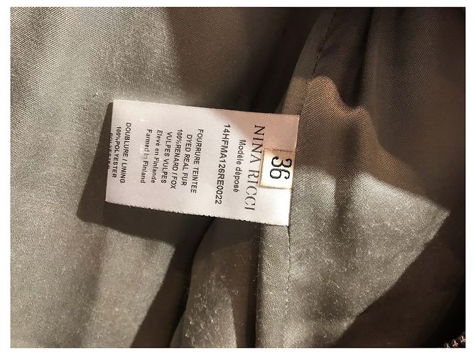 Piel Nina Ricci rosa T.36 - vista 6