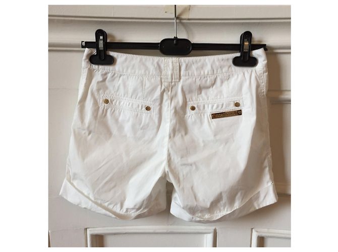 Shorts Roberto Cavalli branco T.34 Preto - vista 2