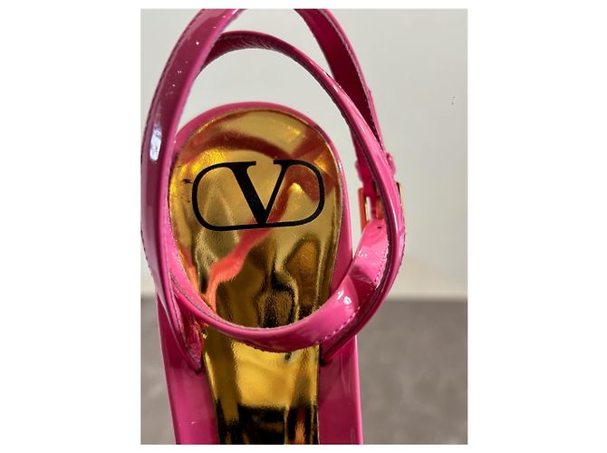 Valentino Garavani Décolleté Valentino rosa T.37,5 - vista 9