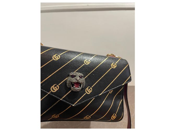 Borsa Gucci Thiara rossa e nera Rosso - vista 5