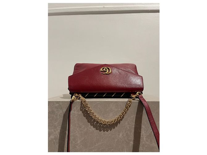 Borsa Gucci Thiara rossa e nera Rosso - vista 6