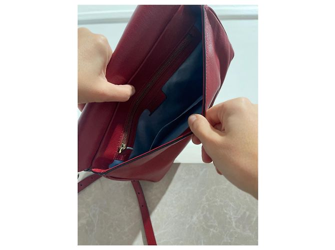 Borsa Gucci Thiara rossa e nera Rosso - vista 7