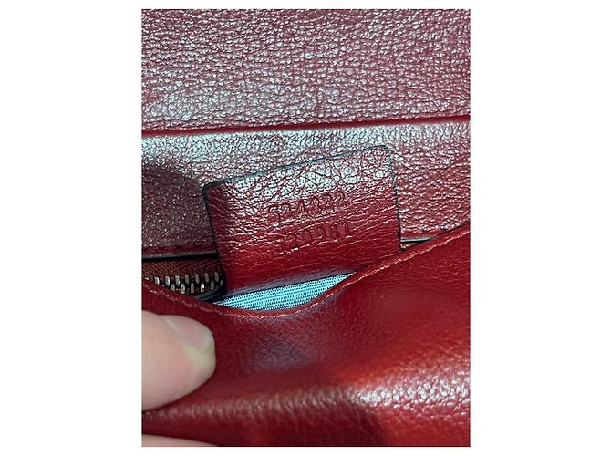 Borsa Gucci Thiara rossa e nera Rosso - vista 9