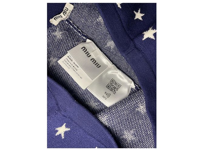 Miu Miu Shorts blau T.34 - Ansicht 5