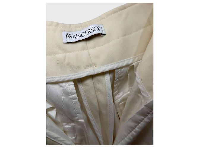 JW Anderson Hose weiß T.36 Beige - Ansicht 6