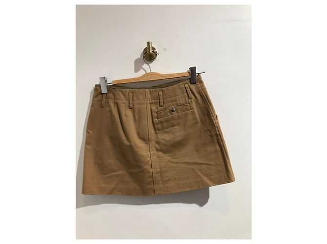 Saia curta de algodão Apc Camel Tamanho S Camelo - vista 2