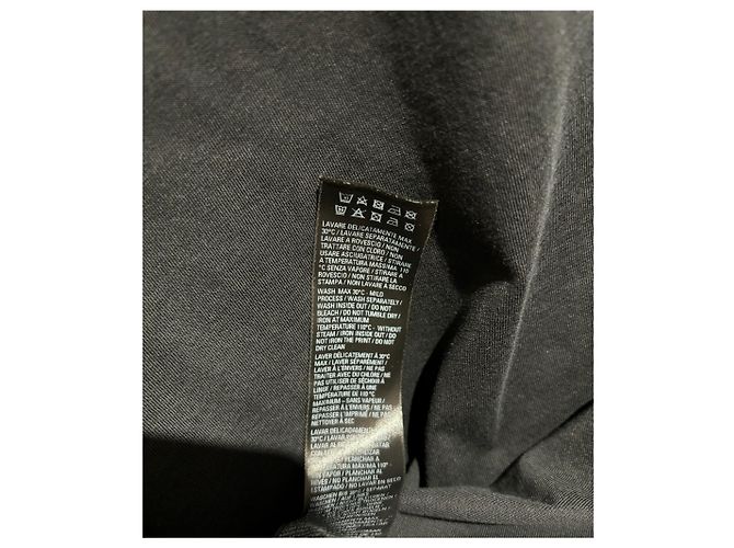 T-shirt Balenciaga Noir T.L Negro - vista 8