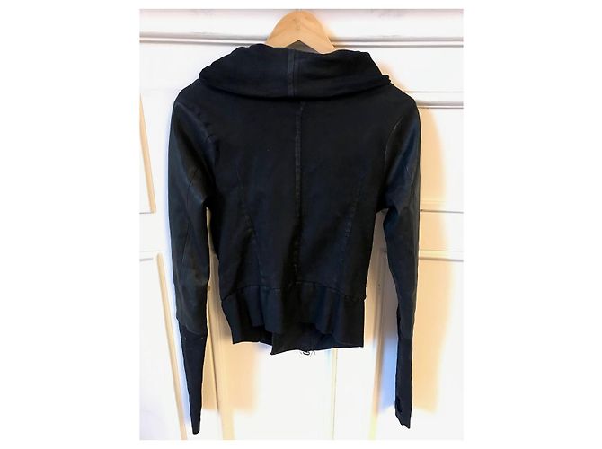 Hudson Chaqueta Husdon de cuero T.S Negro - vista 4