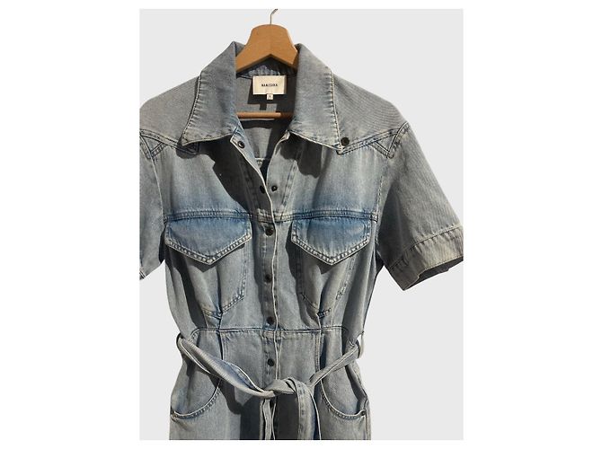 Nanushka Jeanskleid T.S Blau - Ansicht 2