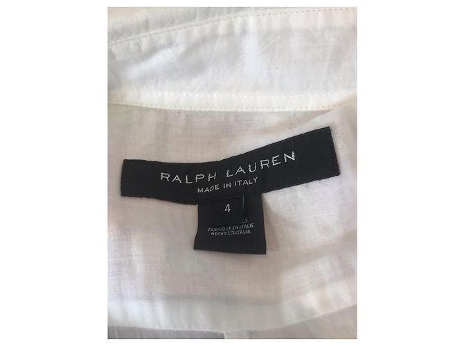 Ralph Lauren Kleid T.38 Weiß - Ansicht 9