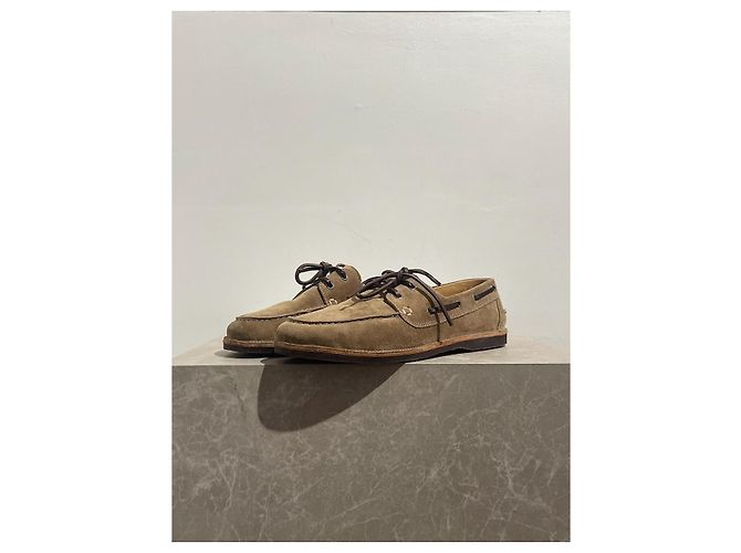 Mocassini Brunello Cucinelli beige T.41 - vista 3