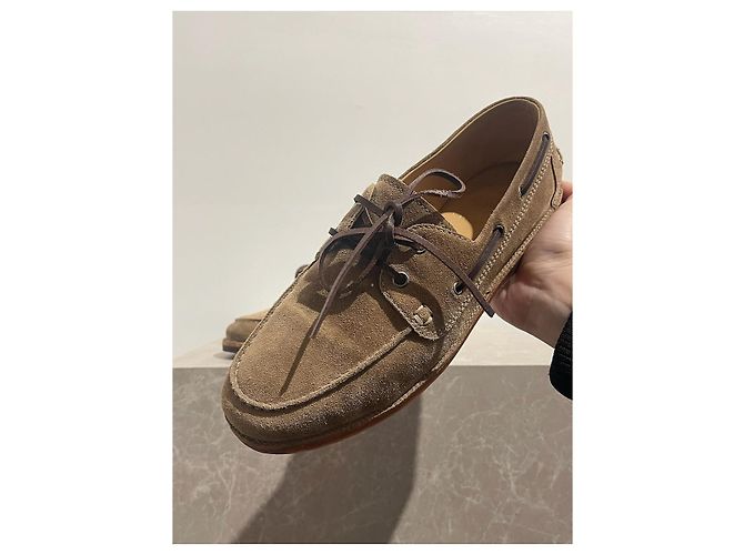 Mocassini Brunello Cucinelli beige T.41 - vista 4