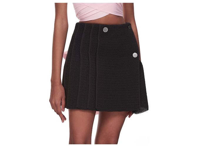 Falda Bottega Veneta marrón T.L Castaño - vista 2