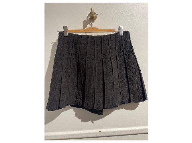 Falda Bottega Veneta marrón T.L Castaño - vista 6