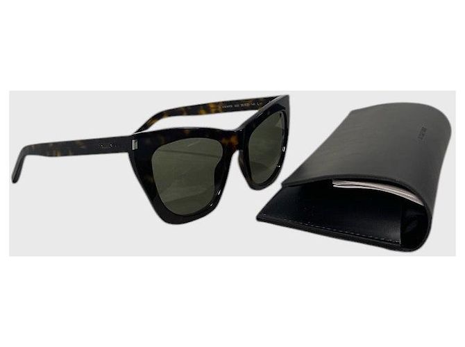 Autre Marque Gafas Saint Laurent Kate Castaño - vista 6